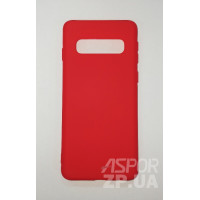 Накладка SMTT Soft Touch для Samsung S10- червоний Накладка SMTT Soft Touch для Samsung S10- червоний