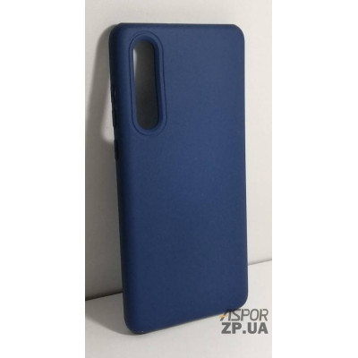 Накладка (з мікрофіброю) Silk No Brand для Huawei P30- синій Накладка (з мікрофіброю) Silk No Brand для Huawei P30- синій