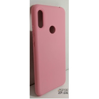 Накладка (з мікрофіброю) Silk No Brand для Huawei Y6 Prime 2019- рожевий