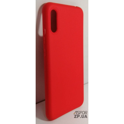 Накладка (з мікрофіброю) Silk No Brand для Huawei Y6 Pro 2019- червоний Накладка (з мікрофіброю) Silk No Brand для Huawei Y6 Pro 2019- червоний
