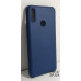 Накладка (з мікрофіброю) Silk No Brand для Huawei Y7 2019- синій