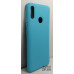 Накладка (з мікрофіброю) Silk No Brand для Huawei Y9 2019- блакитний