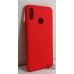Накладка (з мікрофіброю) Silk No Brand для Huawei Y9 2019- червоний