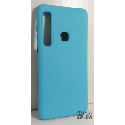 Накладка (з мікрофіброю) Silk No Brand для Samsung A9 2018/A920- блакитний Накладка (з мікрофіброю) Silk No Brand для Samsung A9 2018/A920- блакитний