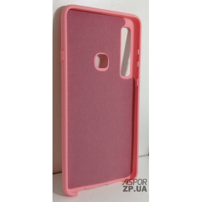 Накладка (з мікрофіброю) Silk No Brand для Samsung A9 2018/A920- рожевий