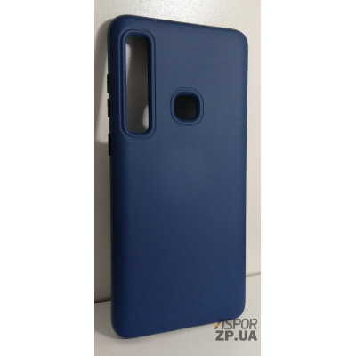 Накладка (з мікрофіброю) Silk No Brand для Samsung A9 2018/A920- синій Накладка (з мікрофіброю) Silk No Brand для Samsung A9 2018/A920- синій