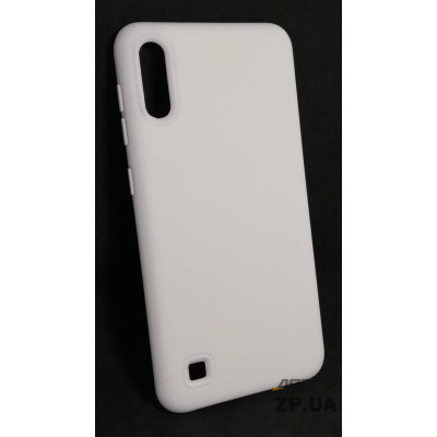 Накладка (з мікрофіброю) Silk No Brand для Samsung M10/M105- білий Накладка (з мікрофіброю) Silk No Brand для Samsung M10/M105- білий