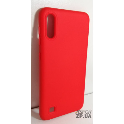 Накладка (з мікрофіброю) Silk No Brand для Samsung M10/M105- червоний Накладка (з мікрофіброю) Silk No Brand для Samsung M10/M105- червоний