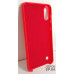 Накладка (з мікрофіброю) Silk No Brand для Samsung M10/M105- червоний