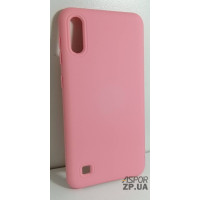 Накладка (з мікрофіброю) Silk No Brand для Samsung M10/M105- рожевий