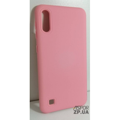 Накладка (з мікрофіброю) Silk No Brand для Samsung M10/M105- рожевий Накладка (з мікрофіброю) Silk No Brand для Samsung M10/M105- рожевий