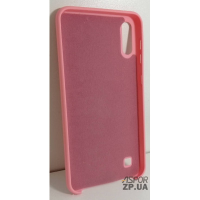 Накладка (з мікрофіброю) Silk No Brand для Samsung M10/M105- рожевий