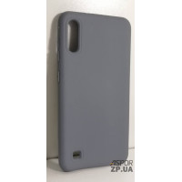 Накладка (з мікрофіброю) Silk No Brand для Samsung M10/M105- сірий