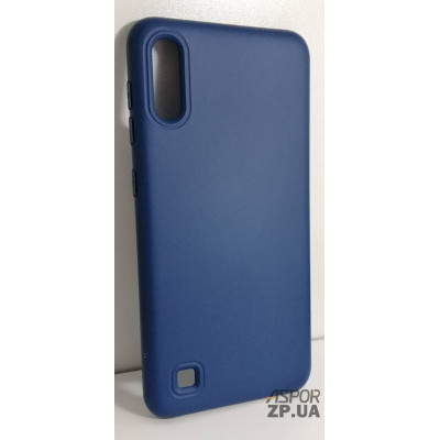Накладка (з мікрофіброю) Silk No Brand для Samsung M10/M105- синій Накладка (з мікрофіброю) Silk No Brand для Samsung M10/M105- синій