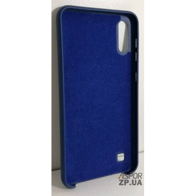 Накладка (з мікрофіброю) Silk No Brand для Samsung M10/M105- синій