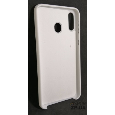 Накладка (з мікрофіброю) Silk No Brand для Samsung M20/M205- білий
