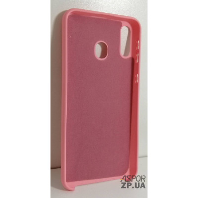 Накладка (з мікрофіброю) Silk No Brand для Samsung M20/M205- рожевий