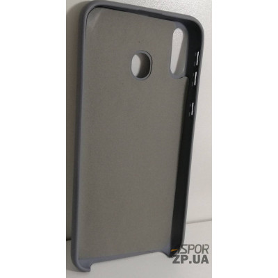 Накладка (з мікрофіброю) Silk No Brand для Samsung M20/M205- сірий