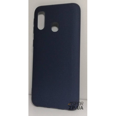 Накладка SMTT Soft Touch для Samsung A40/A405- синій Накладка SMTT Soft Touch для Samsung A40/A405- синій