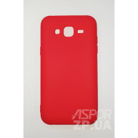 Накладка SMTT Soft Touch для Samsung J500/J5 2015- червоний