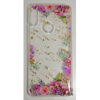 Накладка прозора з малюнком для Xiaomi Redmi GO- Бузкові квіти Накладка прозора з малюнком для Xiaomi Redmi GO- Бузкові квіти