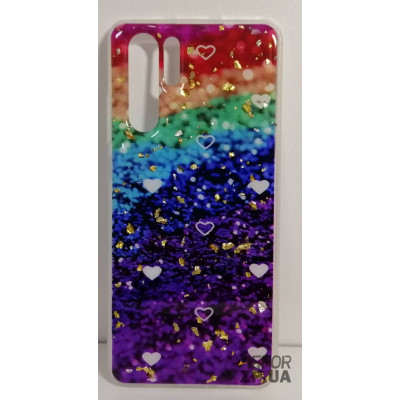 Накладка прозора з малюнком для Huawei P30 Pro- Веселка Накладка прозора з малюнком для Huawei P30 Pro- Веселка