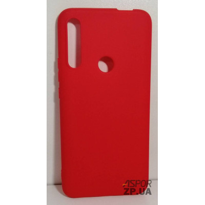 Накладка SMTT Soft Touch для Huawei P Smart Z- червоний