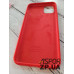 Накладка (з мікрофіброю) Silk Original Full Cover для iPhone 11 Pro Max- червоний