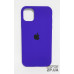 Накладка (з мікрофіброю) Silk Original Full Cover для iPhone 11 Pro Max- пурпурний