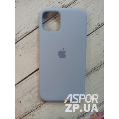 Накладка (з мікрофіброю) Silk Original Full Cover для iPhone 11 Pro- №5 блакитний Накладка (з мікрофіброю) Silk Original Full Cover для iPhone 11 Pro- №5 блакитний