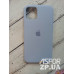 Накладка (з мікрофіброю) Silk Original Full Cover для iPhone 11 Pro- №5 блакитний