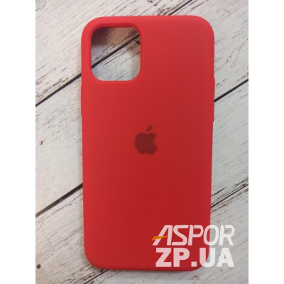Накладка (з мікрофіброю) Silk Original Full Cover для iPhone 11 Pro- червоний Накладка (з мікрофіброю) Silk Original Full Cover для iPhone 11 Pro- червоний