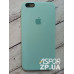 Накладка (з мікрофіброю) Silk Original Full Cover для iPhone 6 Plus/6S Plus- №47 бірюзовий