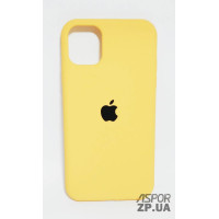 Накладка (з мікрофіброю) Silk Original Full Cover для iPhone 6 Plus/6S Plus- гірчичний
