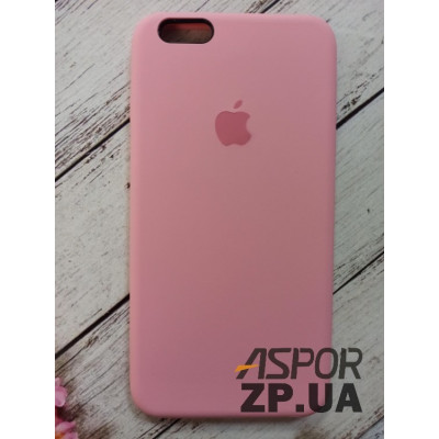 Накладка (з мікрофіброю) Silk Original Full Cover для iPhone 6 Plus/6S Plus- рожевий Накладка (з мікрофіброю) Silk Original Full Cover для iPhone 6 Plus/6S Plus- рожевий