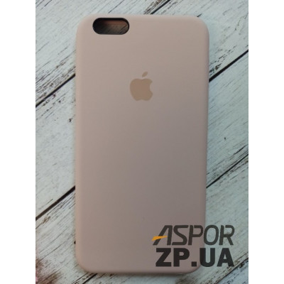 Накладка (з мікрофіброю) Silk Original Full Cover для iPhone 6 Plus/6S Plus- рожевий пісок Накладка (з мікрофіброю) Silk Original Full Cover для iPhone 6 Plus/6S Plus- рожевий пісок