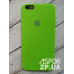 Накладка (з мікрофіброю) Silk Original Full Cover для iPhone 6 Plus/6S Plus- салатовий