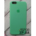 Накладка (з мікрофіброю) Silk Original Full Cover для iPhone 6 Plus/6S Plus- №51 світло- зелений