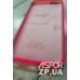 Накладка (з мікрофіброю) Silk Original Full Cover для iPhone 6 Plus/6S Plus- №39 яскраво- рожевий