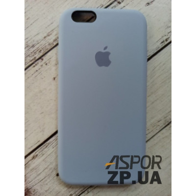 Накладка (з мікрофіброю) Silk Original Full Cover для iPhone 6/6S- блакитний Накладка (з мікрофіброю) Silk Original Full Cover для iPhone 6/6S- блакитний
