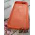 Накладка (з мікрофіброю) Silk Original Full Cover для iPhone 6/6S- кораловий