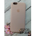 Накладка (з мікрофіброю) Silk Original Full Cover для iPhone 6/6S- рожевий пісок