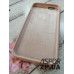 Накладка (з мікрофіброю) Silk Original Full Cover для iPhone 6/6S- рожевий пісок