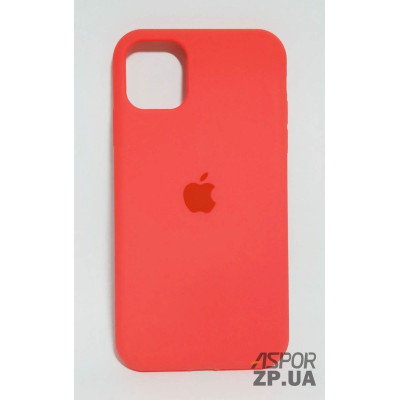Накладка (з мікрофіброю) Silk Original Full Cover для iPhone 7 Plus/8 Plus- кораловий