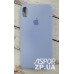 Накладка (з мікрофіброю) Silk Original Full Cover для iPhone XS Max- №5 блакитний