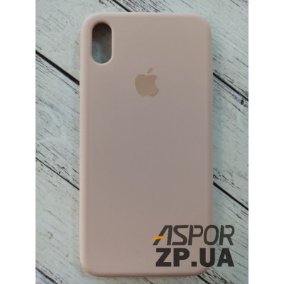 Накладка (з мікрофіброю) Silk Original Full Cover для iPhone XS Max- рожевий пісок Накладка (з мікрофіброю) Silk Original Full Cover для iPhone XS Max- рожевий пісок