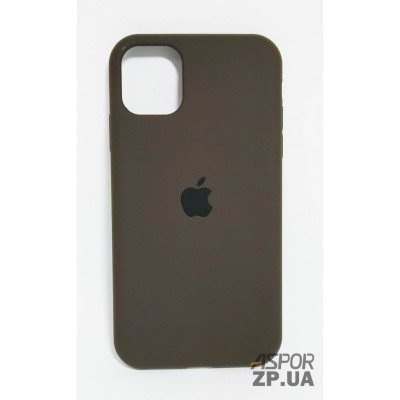 Накладка (з мікрофіброю) Silk Original Full Cover для iPhone XS Max- темно- коричневий Накладка (з мікрофіброю) Silk Original Full Cover для iPhone XS Max- темно- коричневий