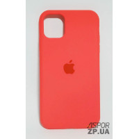 Накладка (з мікрофіброю) Silk Original Full Cover для iPhone X / XS- кораловий