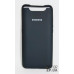Накладка (з мікрофіброю) Silk Original Full Cover для Samsung A80/A90- №18 чорний