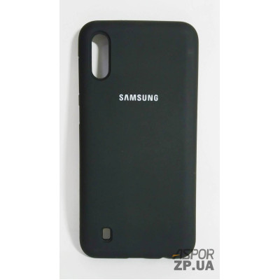 Накладка (з мікрофіброю) Silk Original Full Cover для Samsung M10/M105- №18 чорний Накладка (з мікрофіброю) Silk Original Full Cover для Samsung M10/M105- №18 чорний